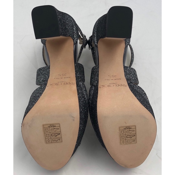 New Jimmy Choo April Sandals/Heels SZ 35.5 - Picture 6 of 8